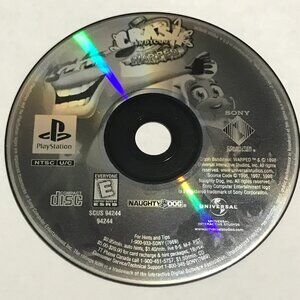 Crash Bandicoot Warped (Sony PlayStation 1, 1998) PS1 Tested Ships Same Day
